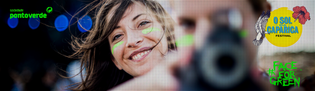 #faceforgreen vai ao Festival Sol da Caparica sensibilizar para festivais mais sustentáveis