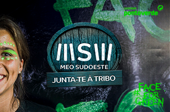 #faceforgreen vai ao MEO Sudoeste sensibilizar para festivais mais sustentáveis