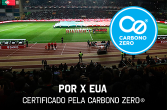 Jogo Solidário certificado pela Carbono Zero