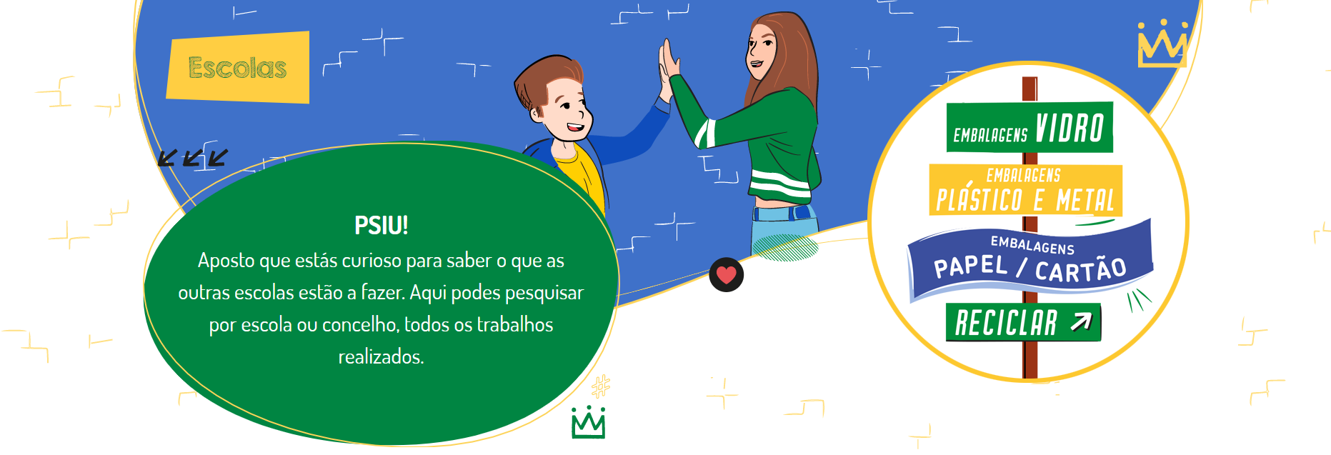 Escolas vencedoras do Concurso Academia Ponto Verde recebem visita do músico Murta