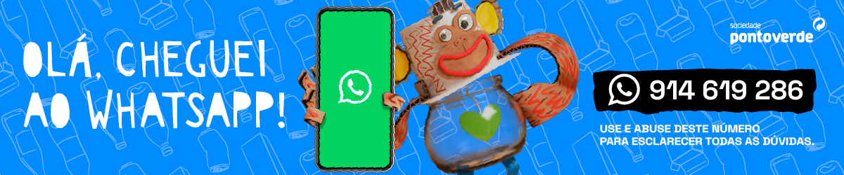 WhatsApp do Gervásio: a nova linha de atendimento da Sociedade Ponto Verde