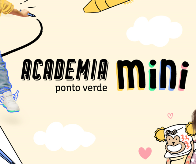 Projeto educativo pioneiro para crianças a partir dos 3 anos – os novos Minis da Reciclagem