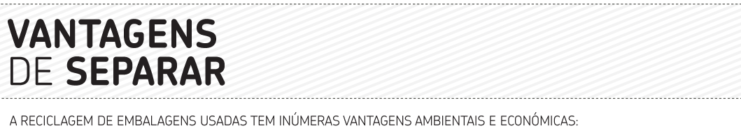 Vantagens de Separar