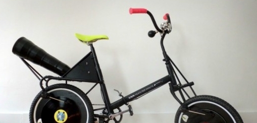 Innovative bicycle plays music as you pedal