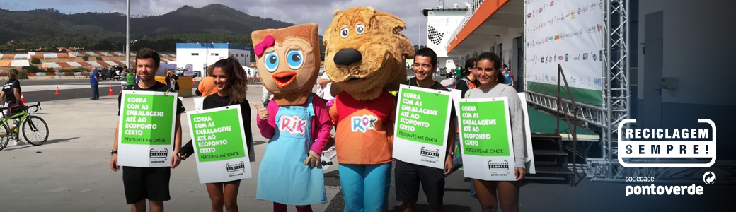 Sociedade Ponto Verde incentiva à reciclagem em vários eventos