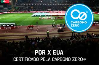 Portugal X EUA Certificado pela Carbono Zero®