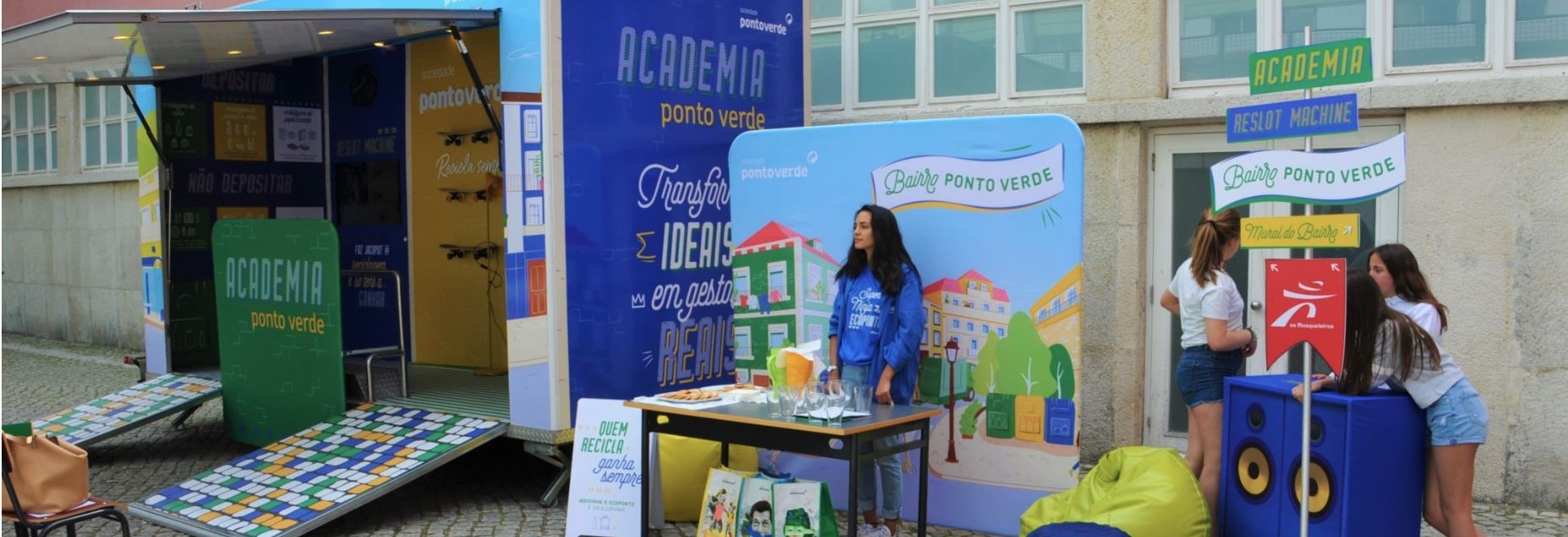 Reciclagem chega à Feira do Livro  com a Sociedade Ponto Verde