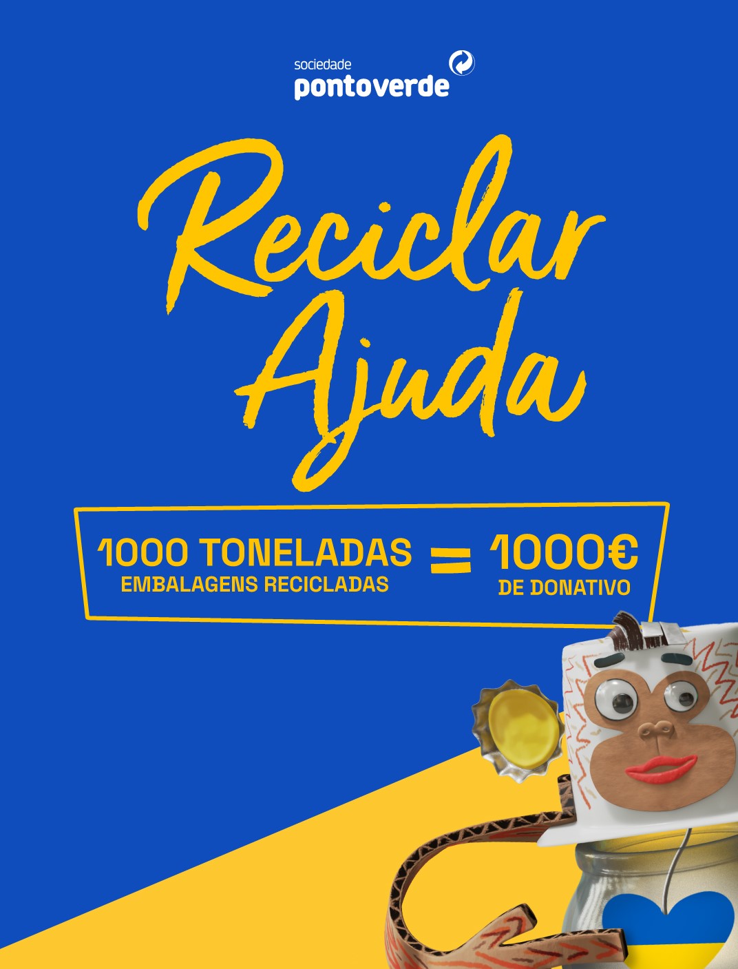  Ação solidária “Reciclar Ajuda”: SPV doa 27.000 euros à UNICEF