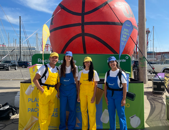 SPV promove a reciclagem de embalagens na final do Circuito Nacional 3x3