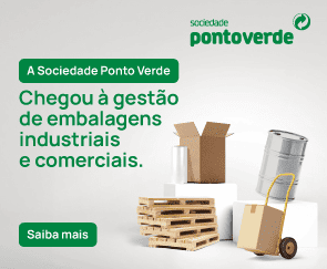 Sociedade Ponto Verde passa a gerir embalagens industriais e comerciais