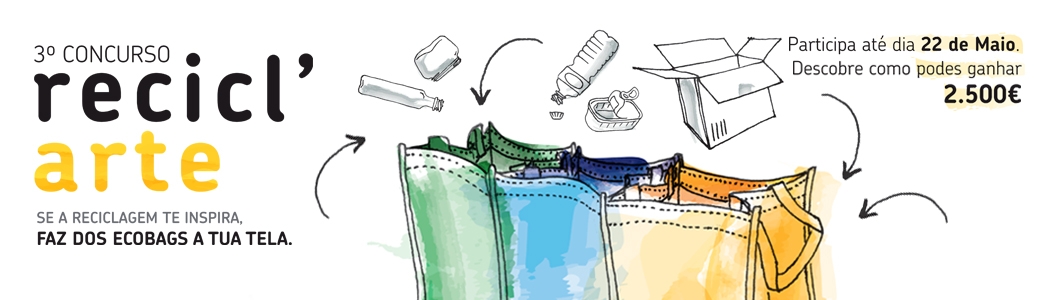 Sociedade Ponto Verde lança concursos para design de sacos para a separação de resíduos e para ecoponto doméstico