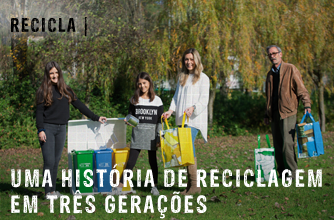 Uma história de reciclagem em 3 gerações