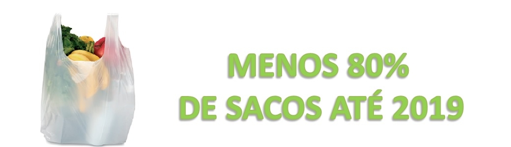 Menos 80% de sacos até 2019