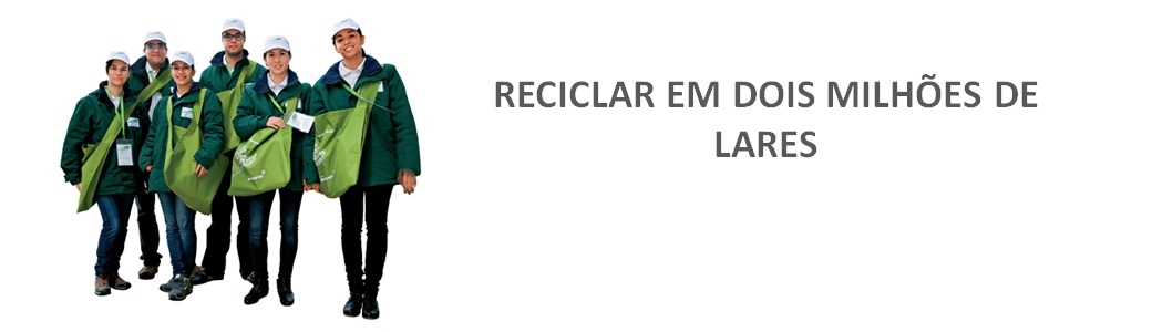 Reciclar em dois milhões de lares