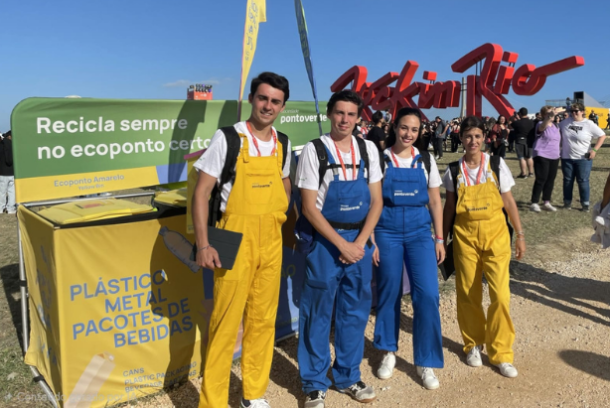 Ponto Verde leva a reciclagem de embalagens ao Rock in Rio