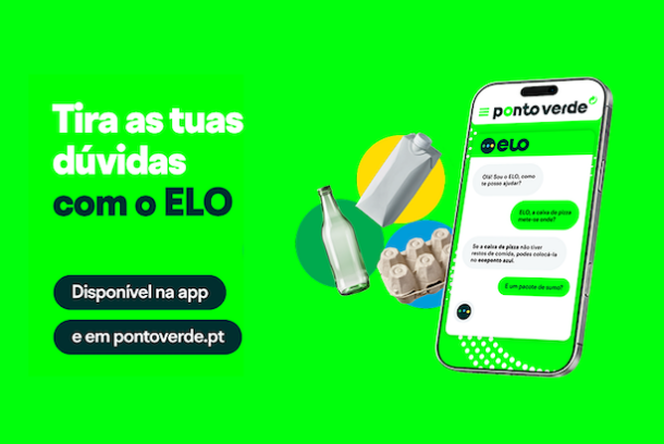 Ponto Verde inova e lança chatbot para esclarecer dúvidas sobre reciclagem de embalagens